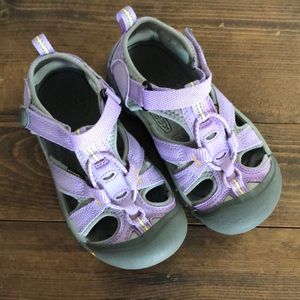 Purple Size 12 Girls Keen Sandals